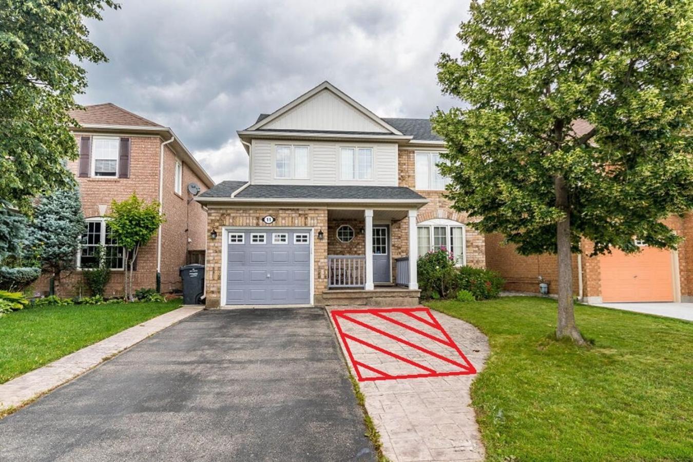 Garden 2 Bedroom Apt - Free Parking Wifi Laundry Workstation Brampton Buitenkant foto